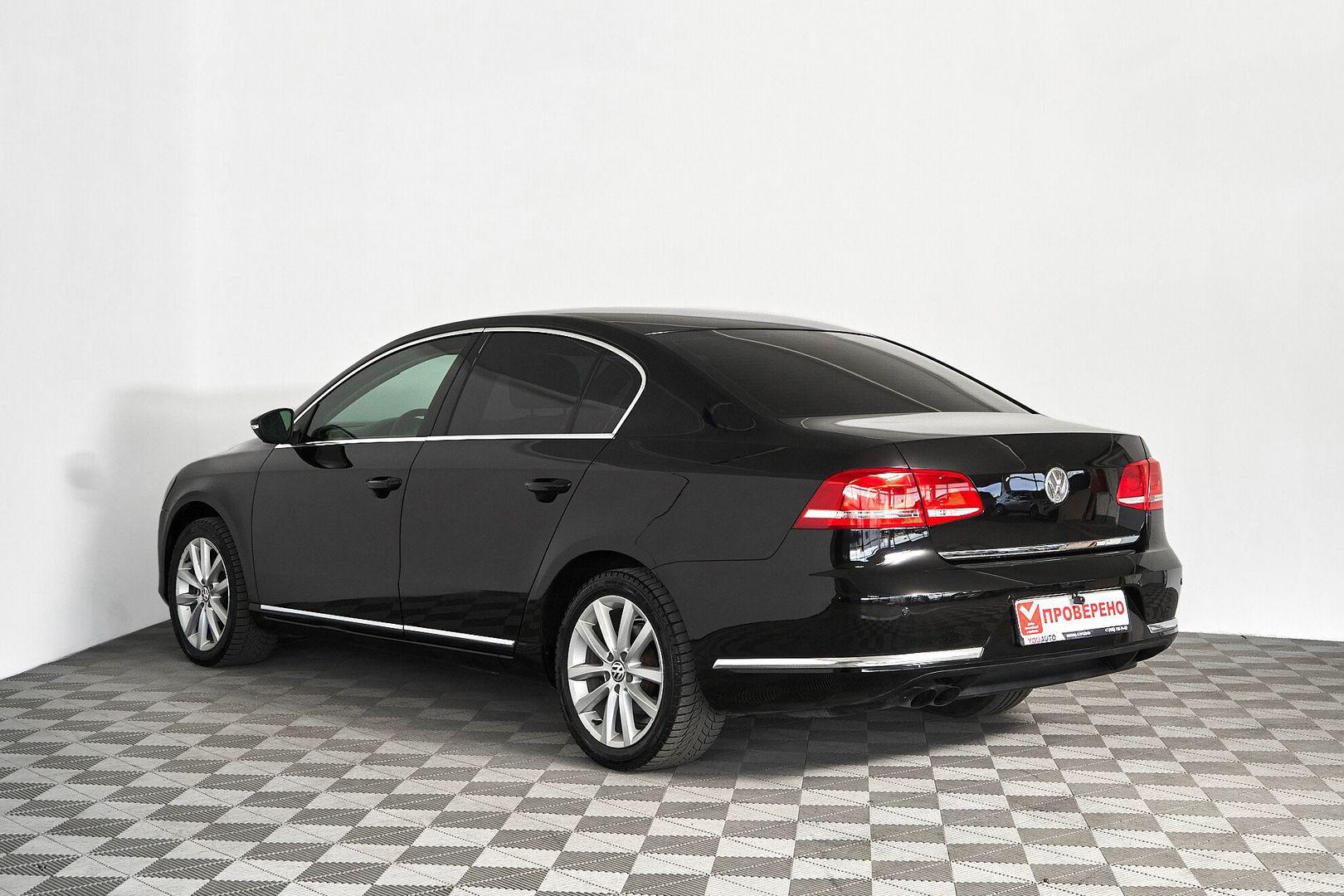 Volkswagen Passat 2013, черный