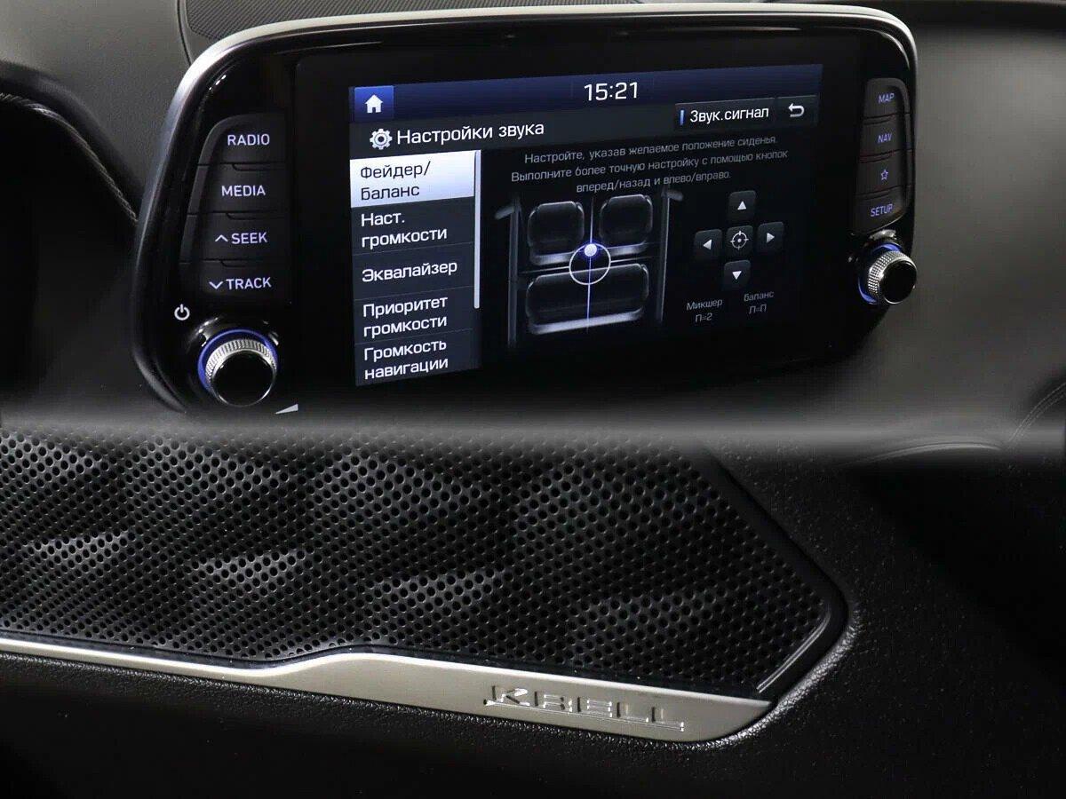Hyundai Santa Fe 2020, черный