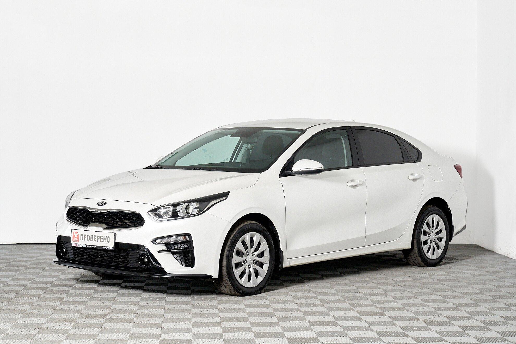 Kia Cerato 2019, белый