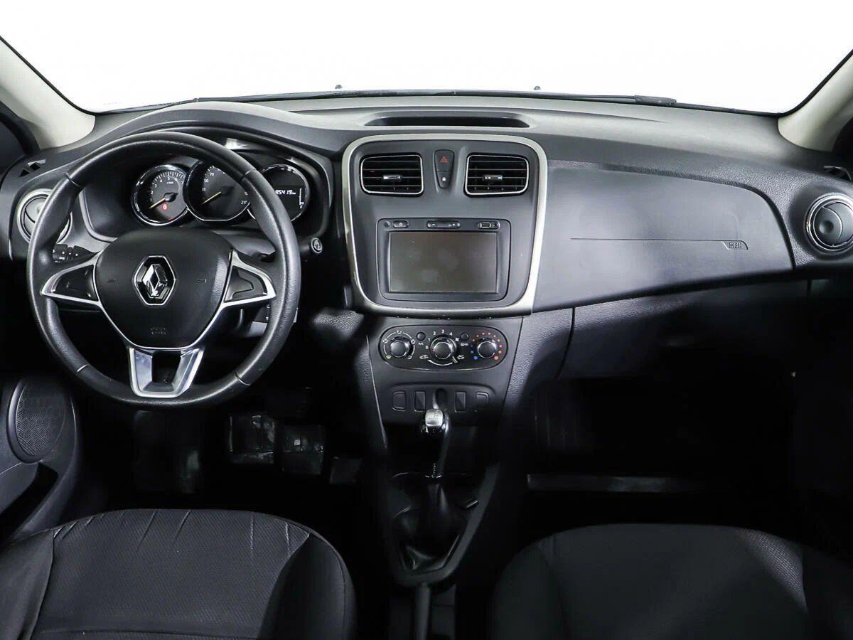Renault Logan 2019, белый