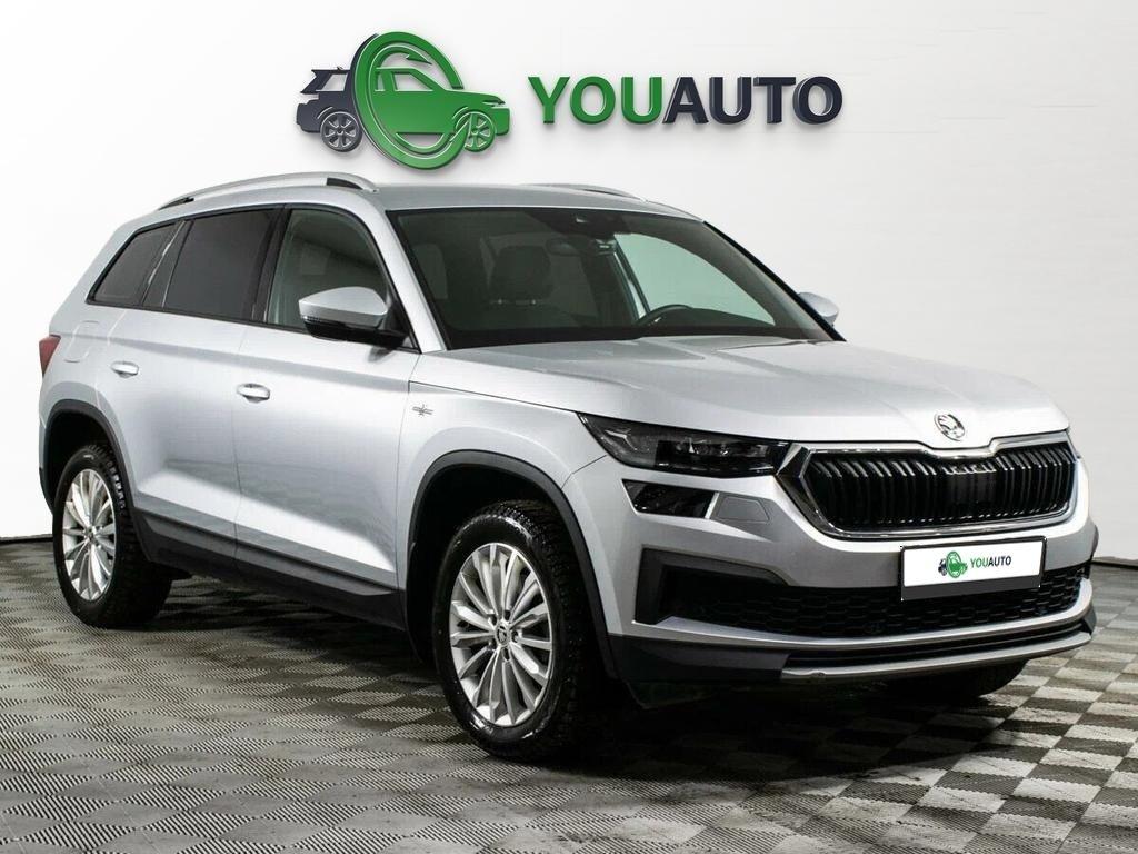 Skoda Kodiaq 2022, серый