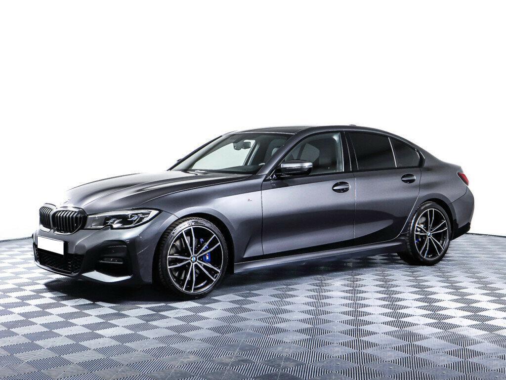 BMW 3 серии 2020, серый