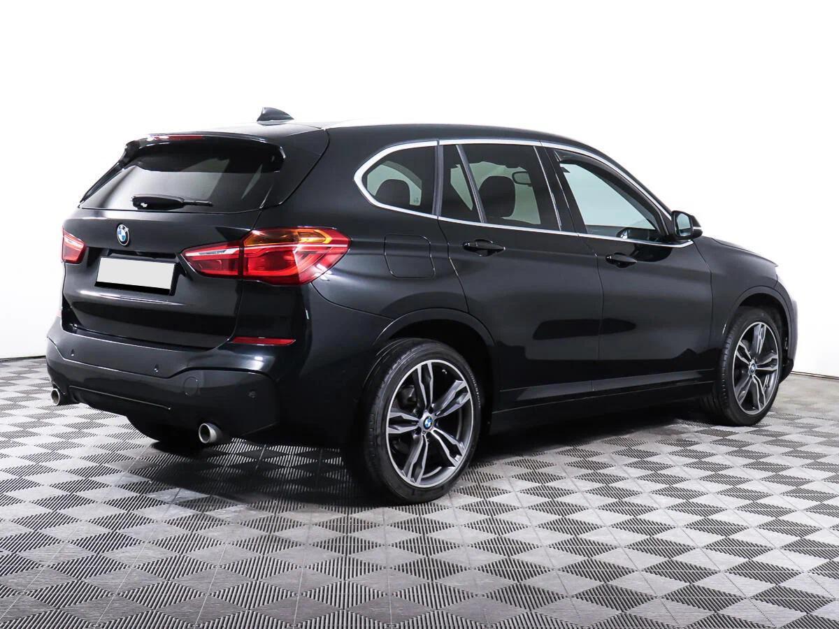 BMW X1 2018, черный