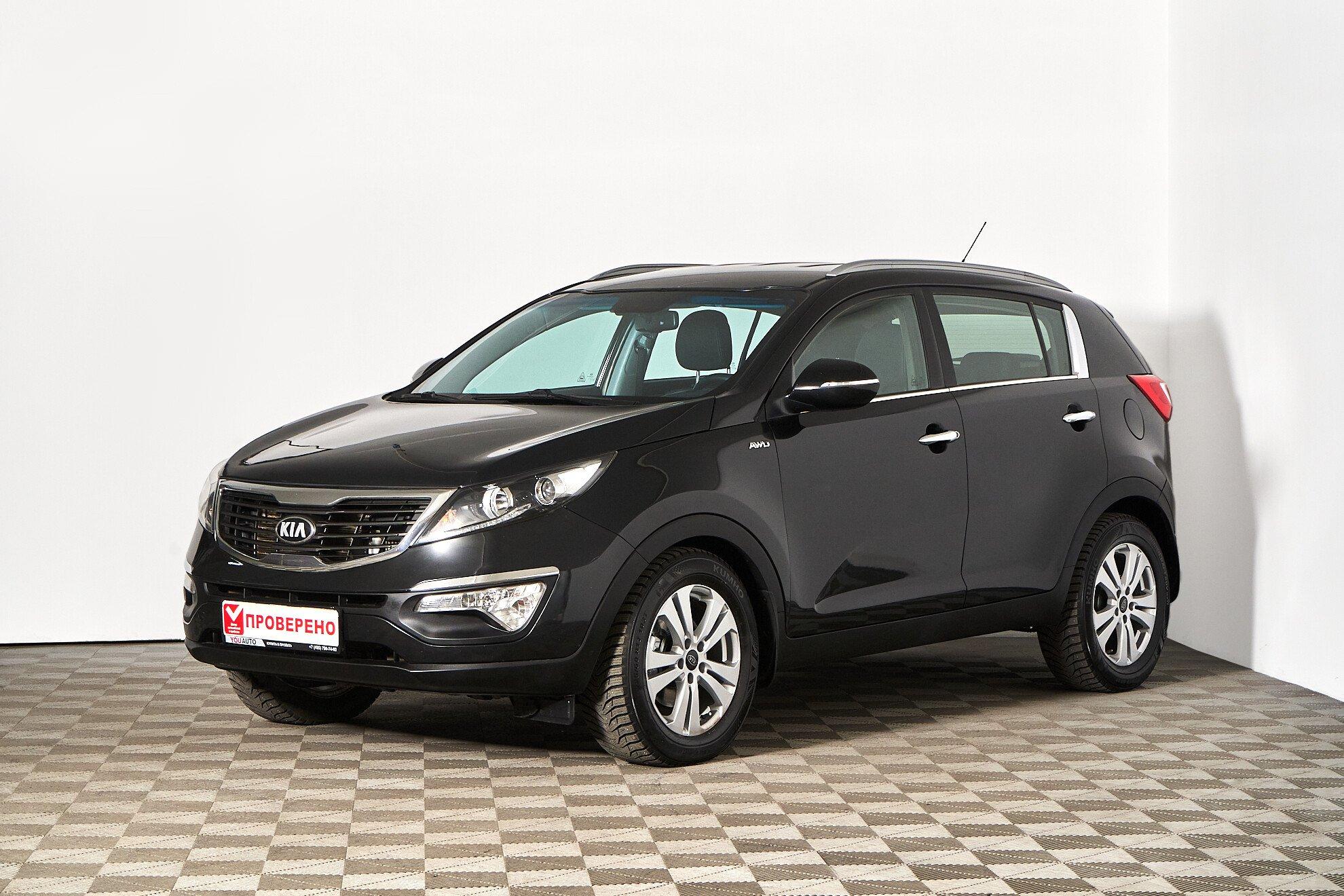 Kia Sportage 2013, черный