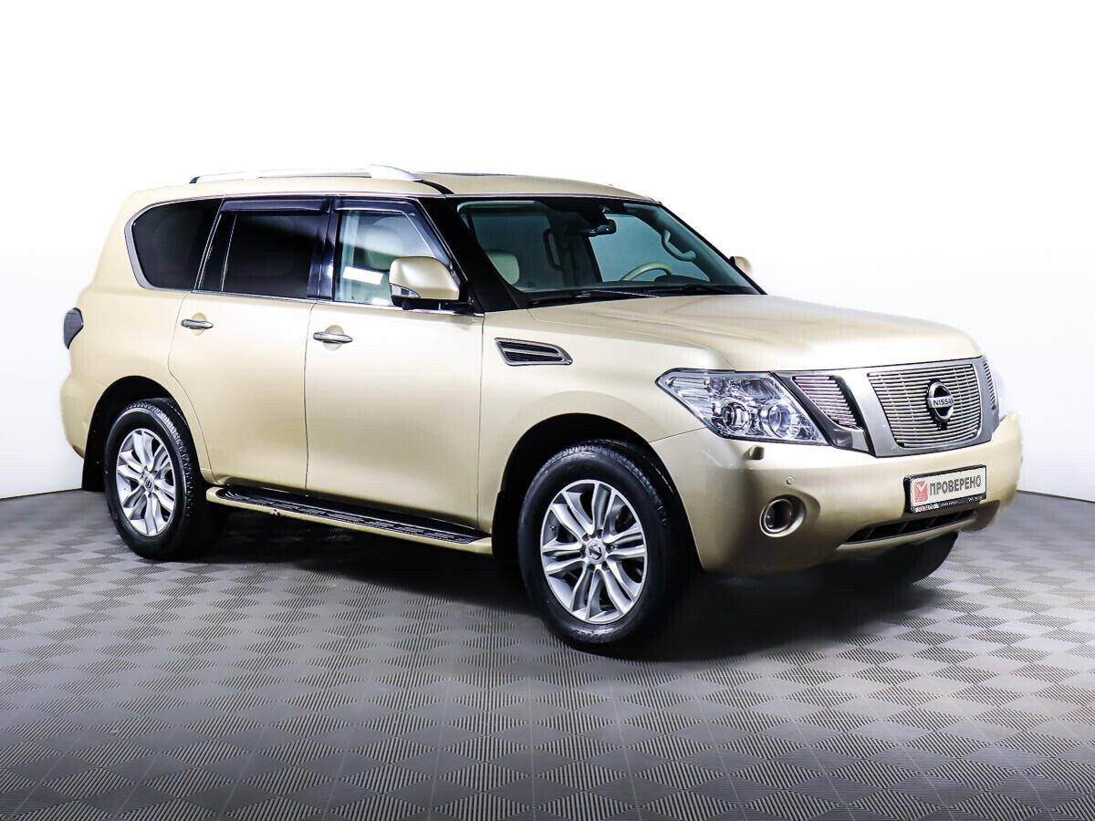 Nissan Patrol 2013, бежевый