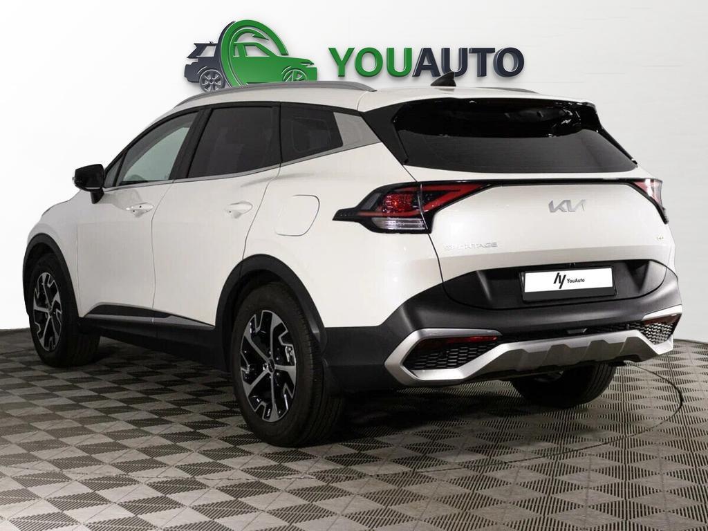 Kia Sportage 2022, белый