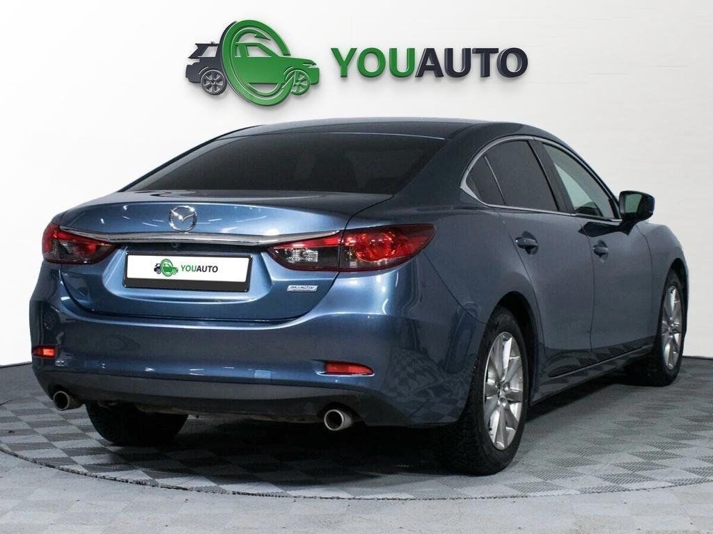 Mazda 6 2018, синий