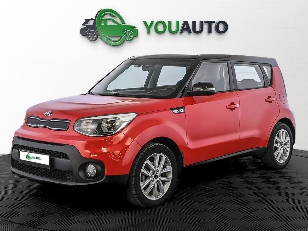 Kia Soul 2018, красный