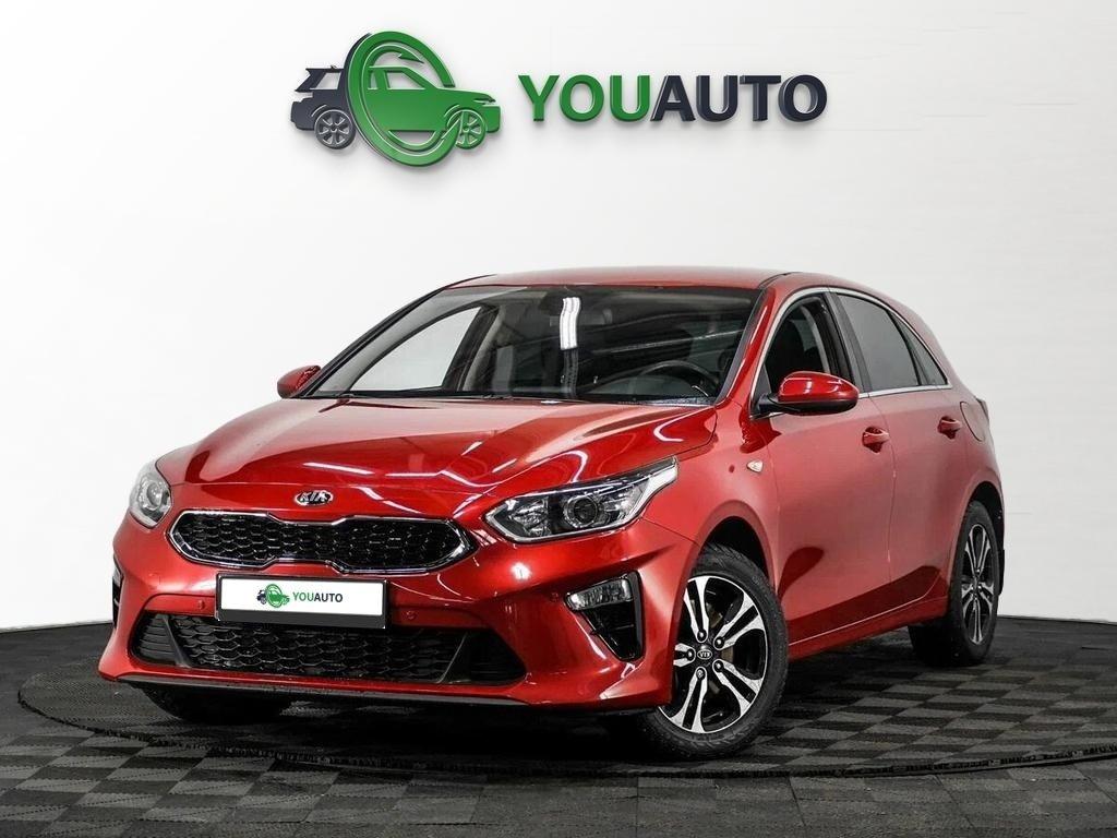 Kia Ceed 2018, красный