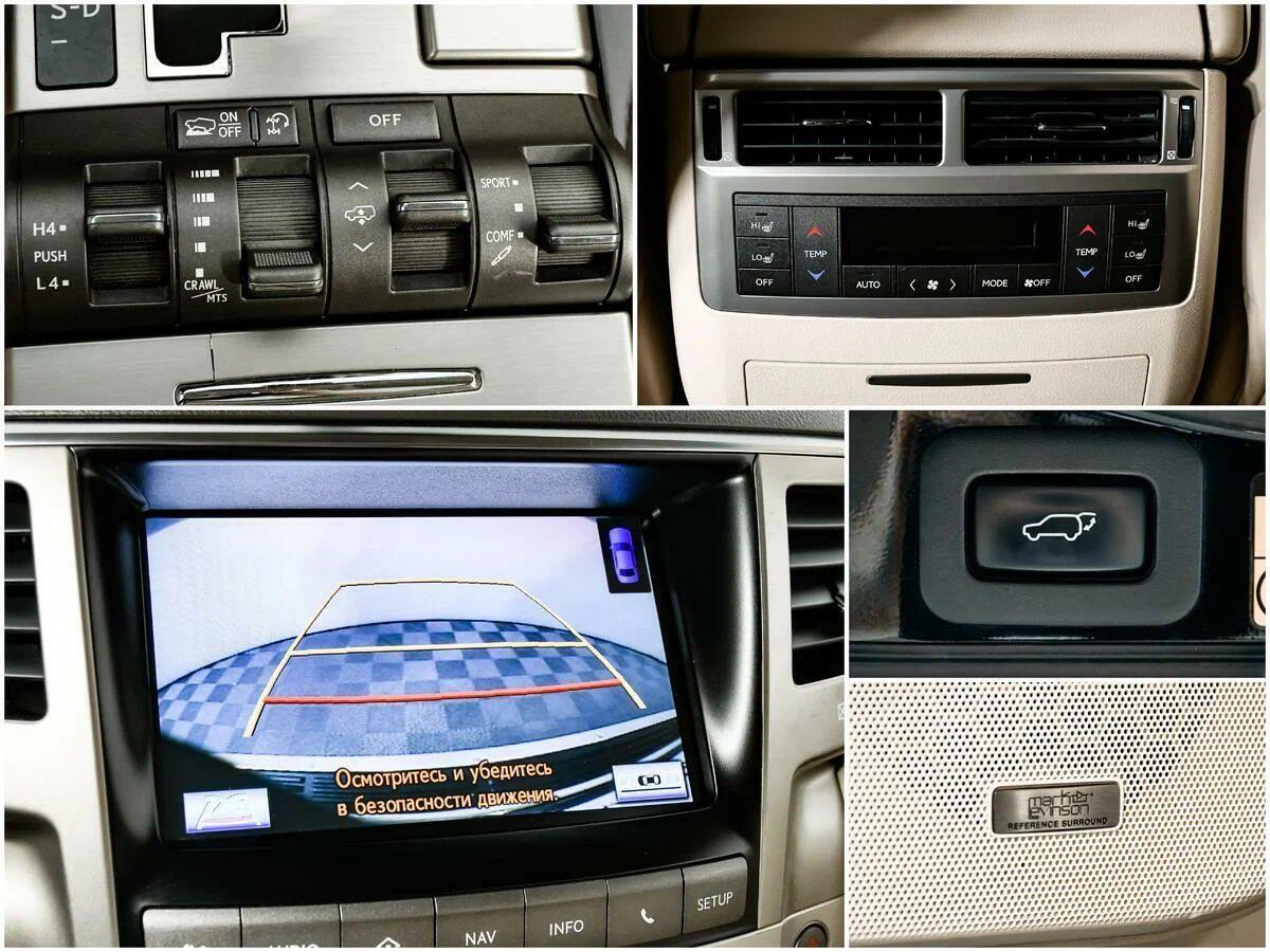Lexus LX 2013, черный
