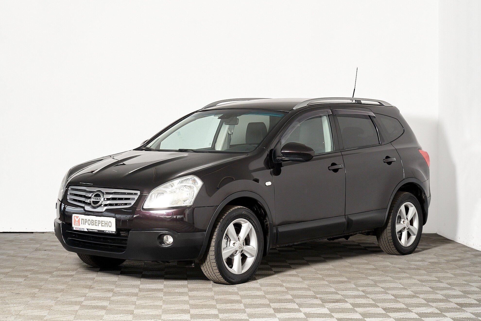 Nissan Qashqai+2 2009, фиолетовый