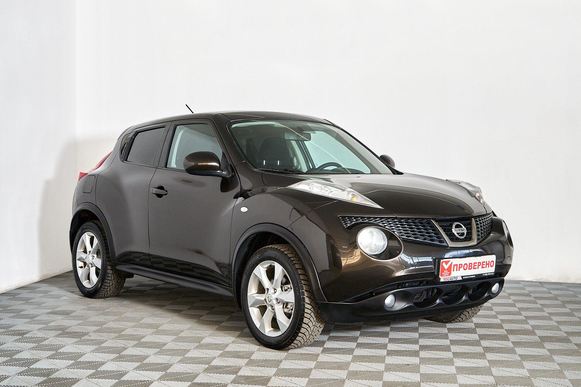Nissan Juke 2012, коричневый