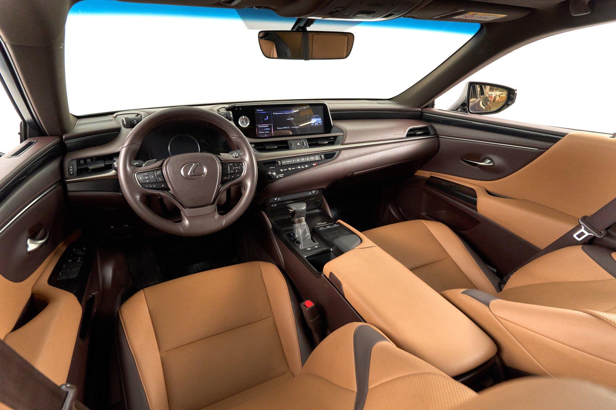 Lexus ES 2018, синий