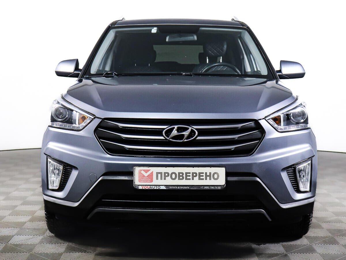 Hyundai Creta 2019, серебряный