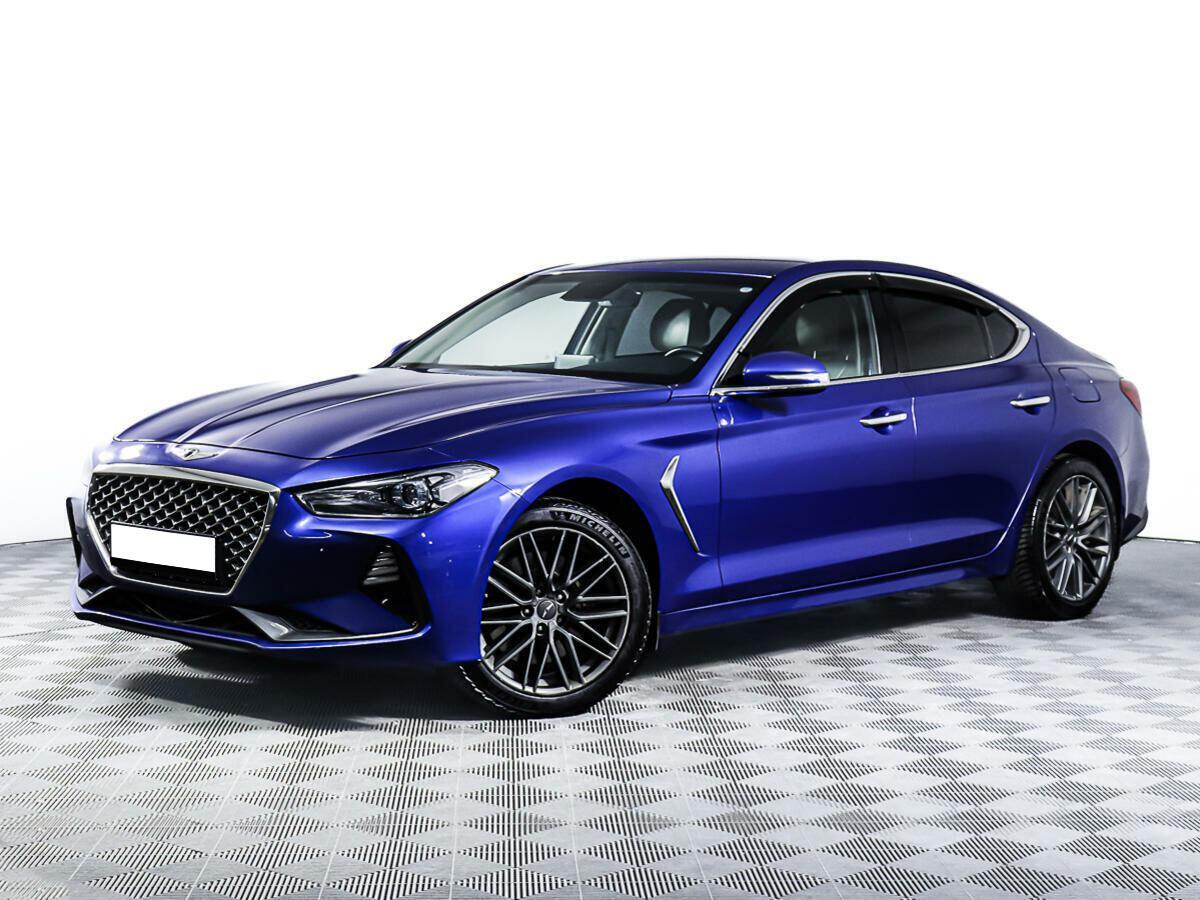Genesis G70 2019, синий
