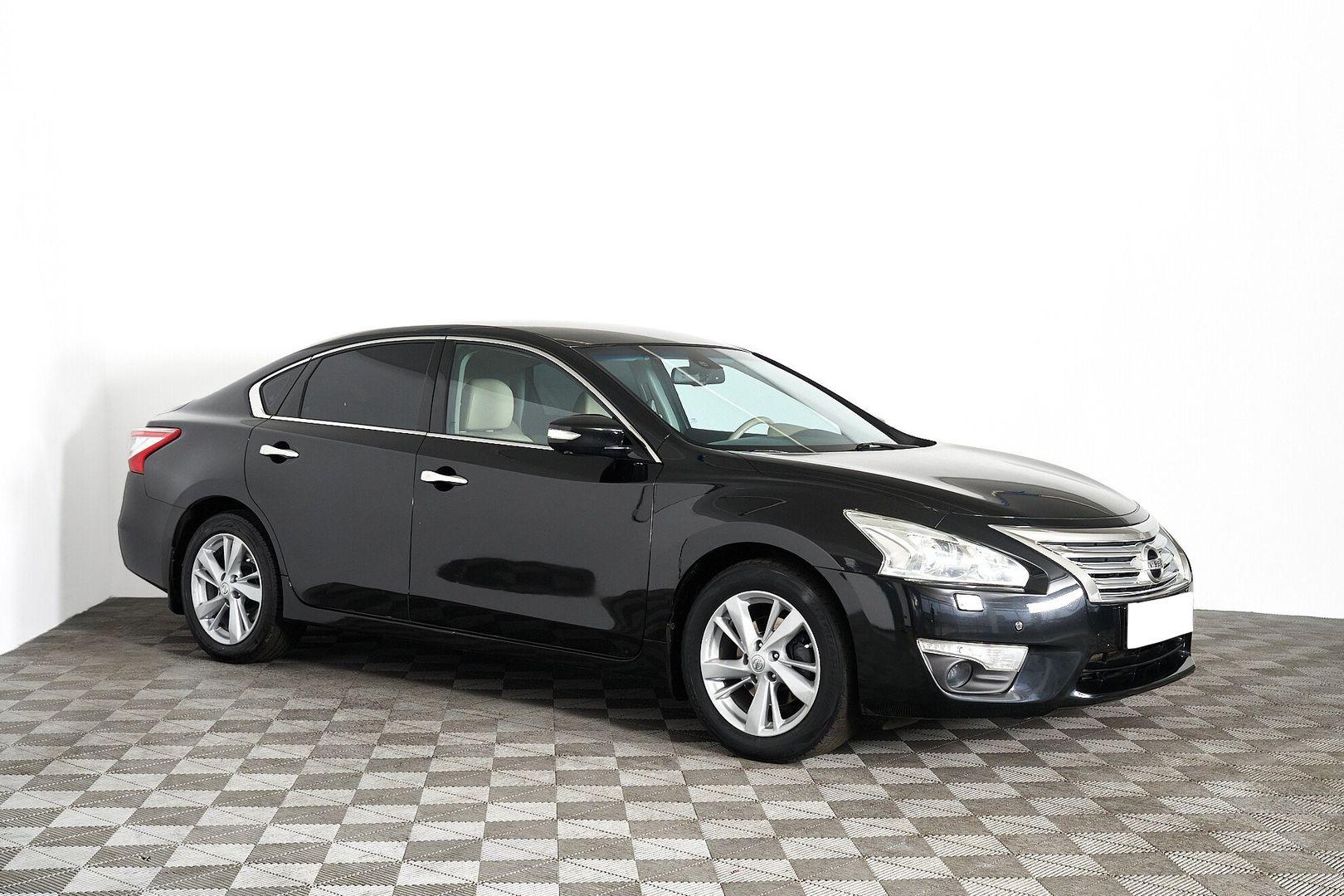 Nissan Teana 2014, черный