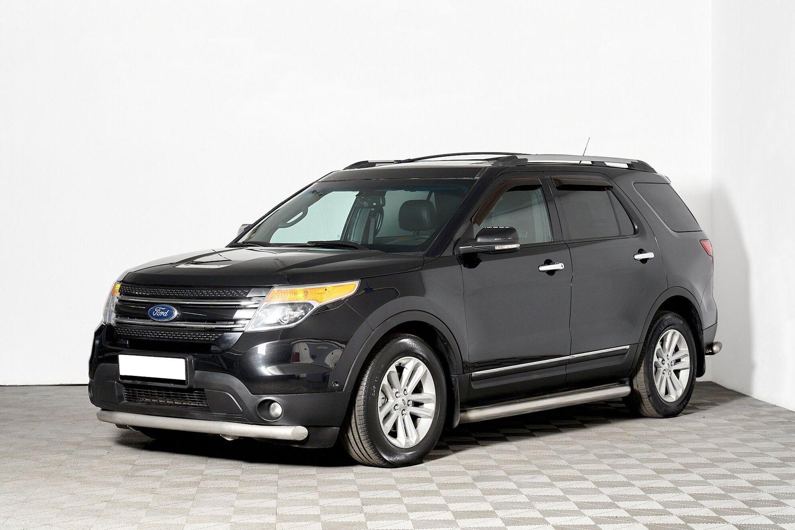 Ford Explorer 2014, черный