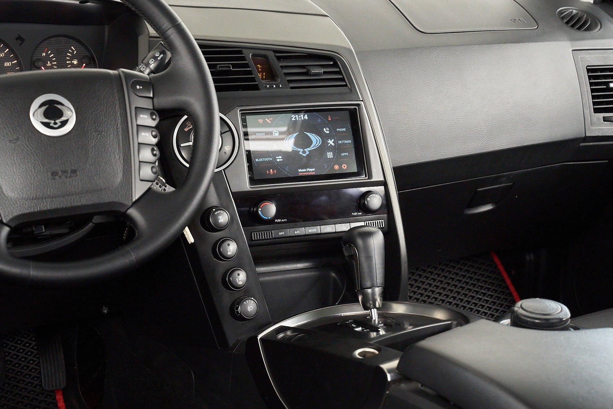 SsangYong Kyron 2013, черный