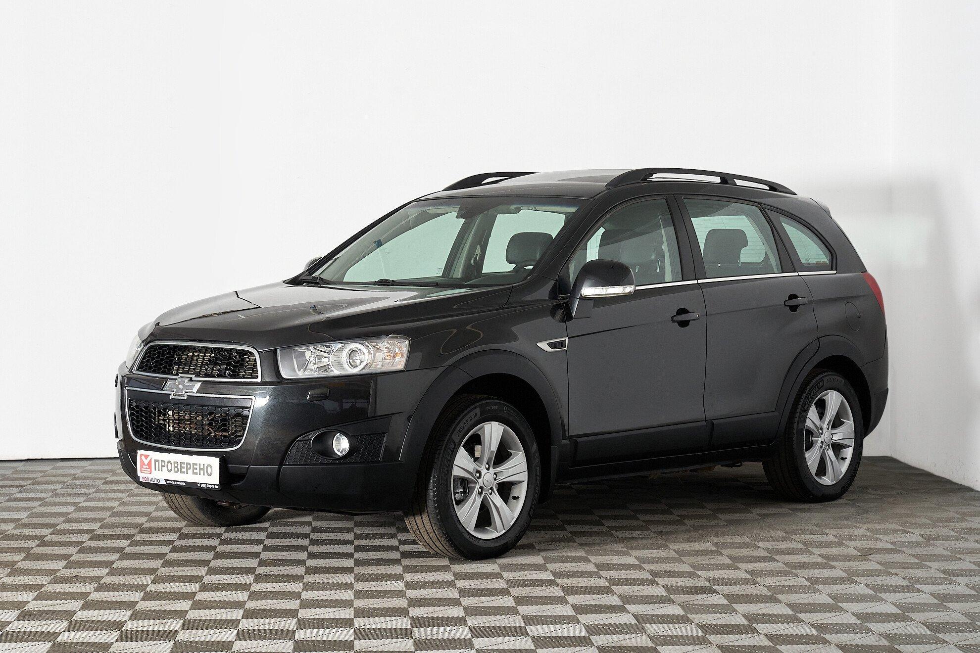 Chevrolet Captiva 2012, черный