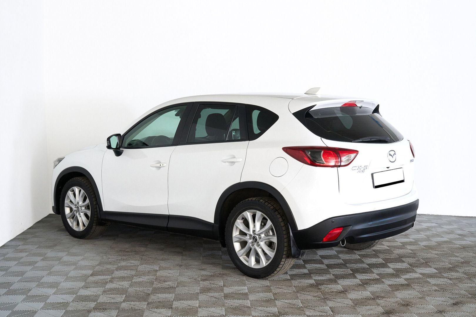 Mazda CX-5 2014, белый