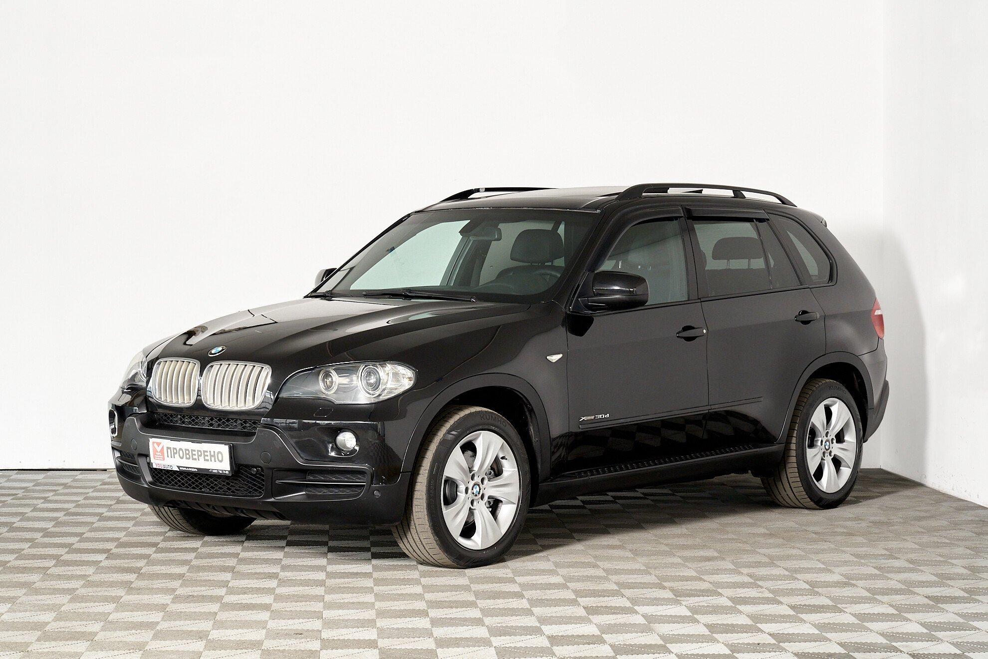 BMW X5 2009, черный