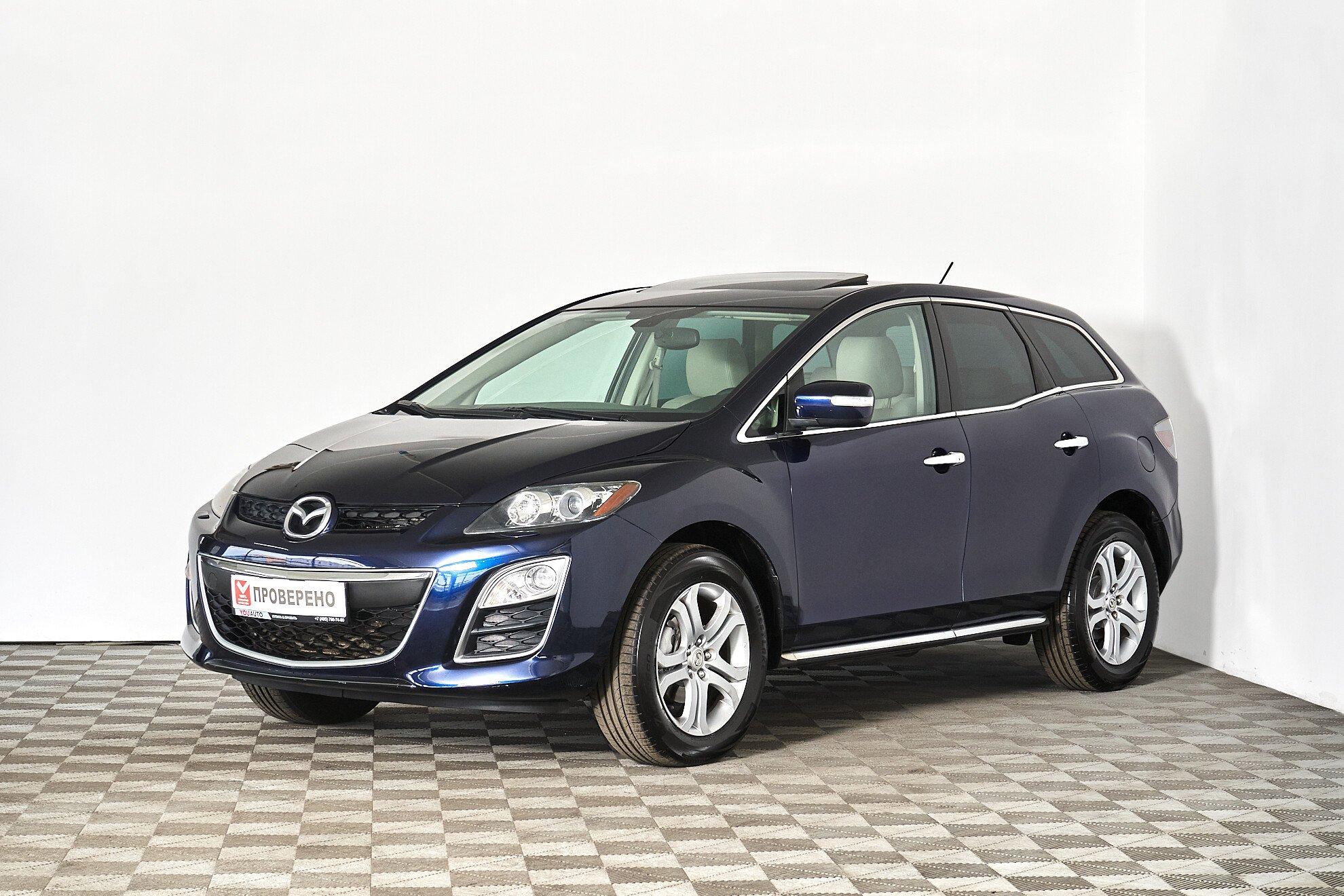 Mazda CX-7 2011, синий