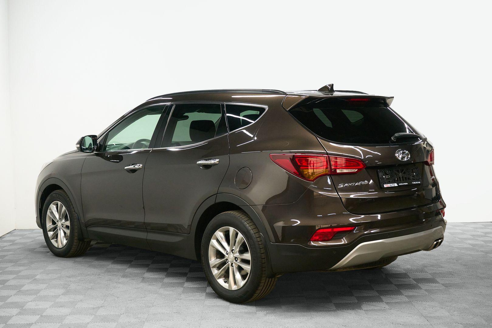 Hyundai Santa Fe 2017, коричневый
