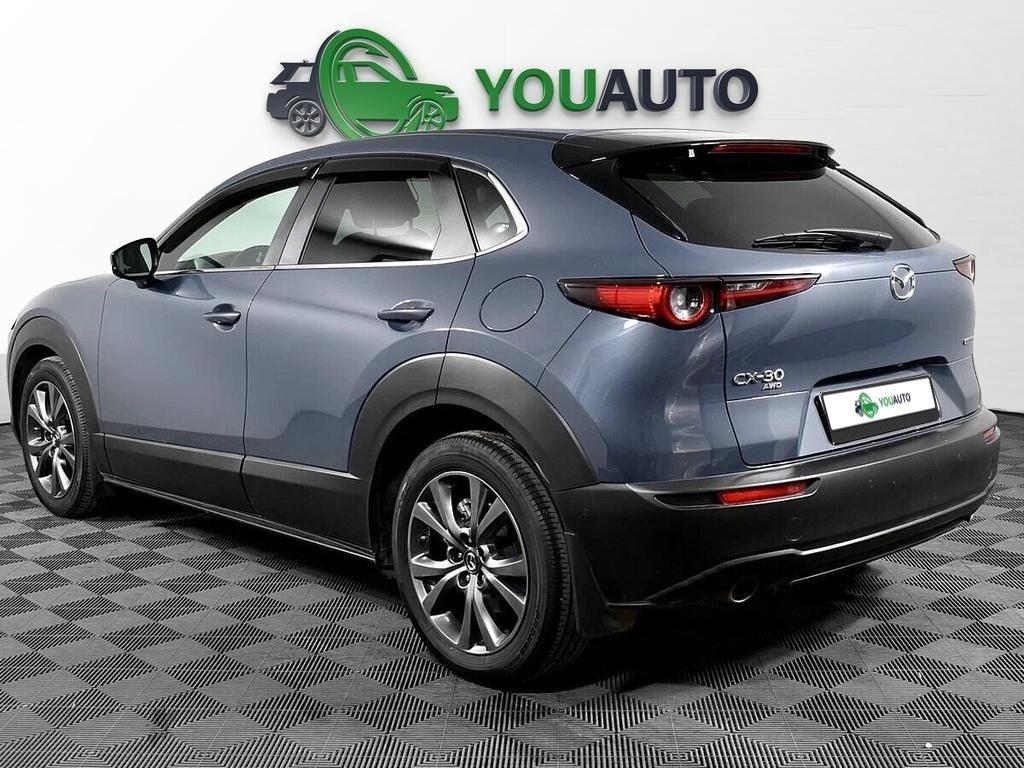 Mazda CX-30 2020, серый