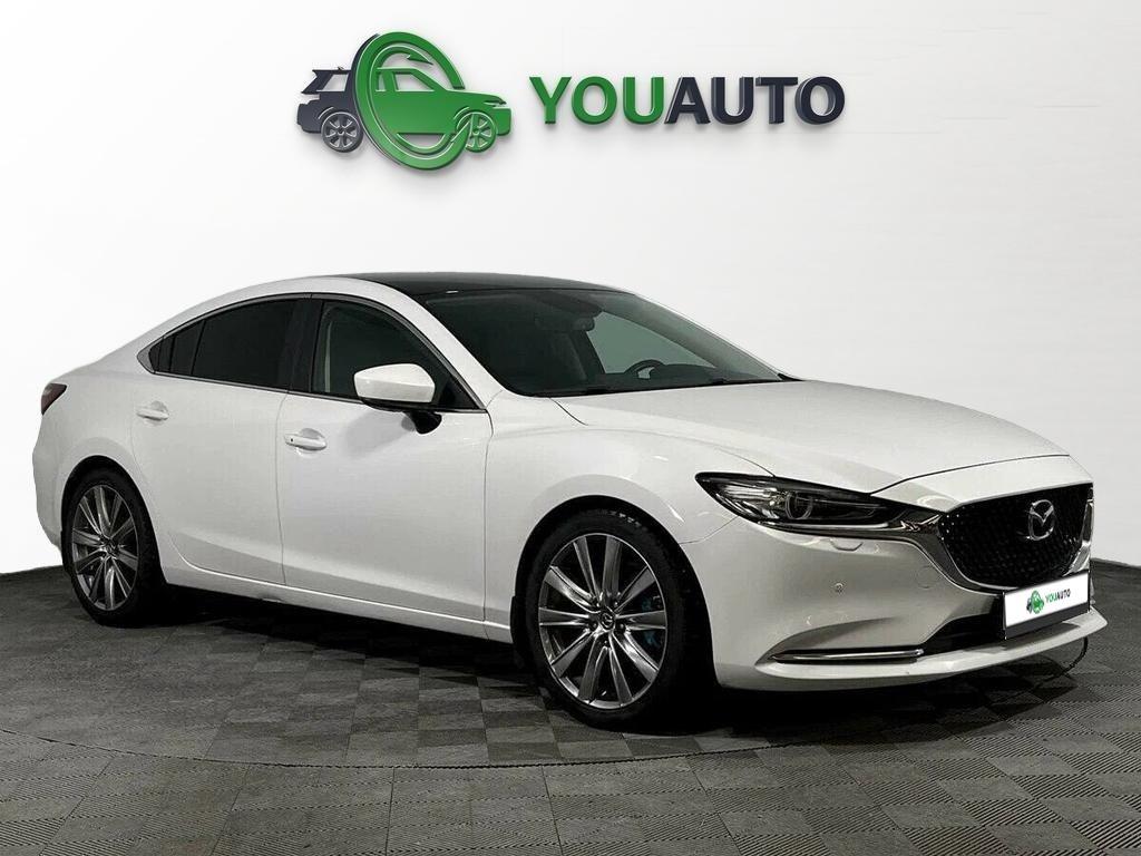Mazda 6 2022, белый