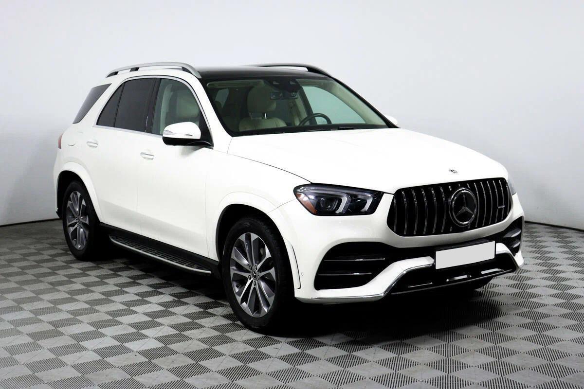 Mercedes-Benz GLE 2021, белый