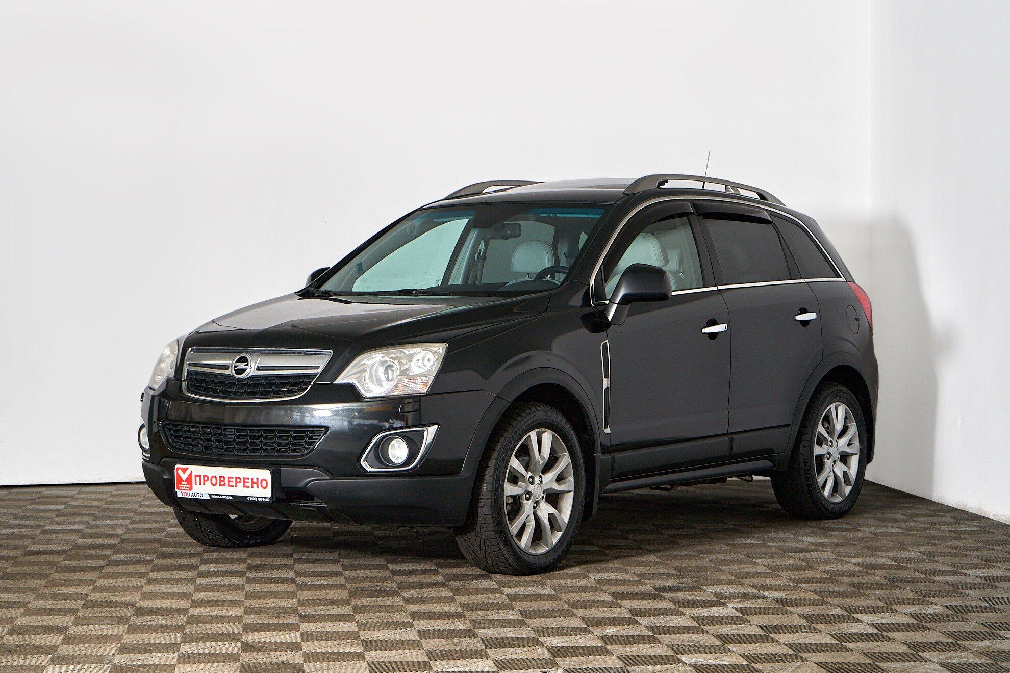 Opel Antara 2013, черный