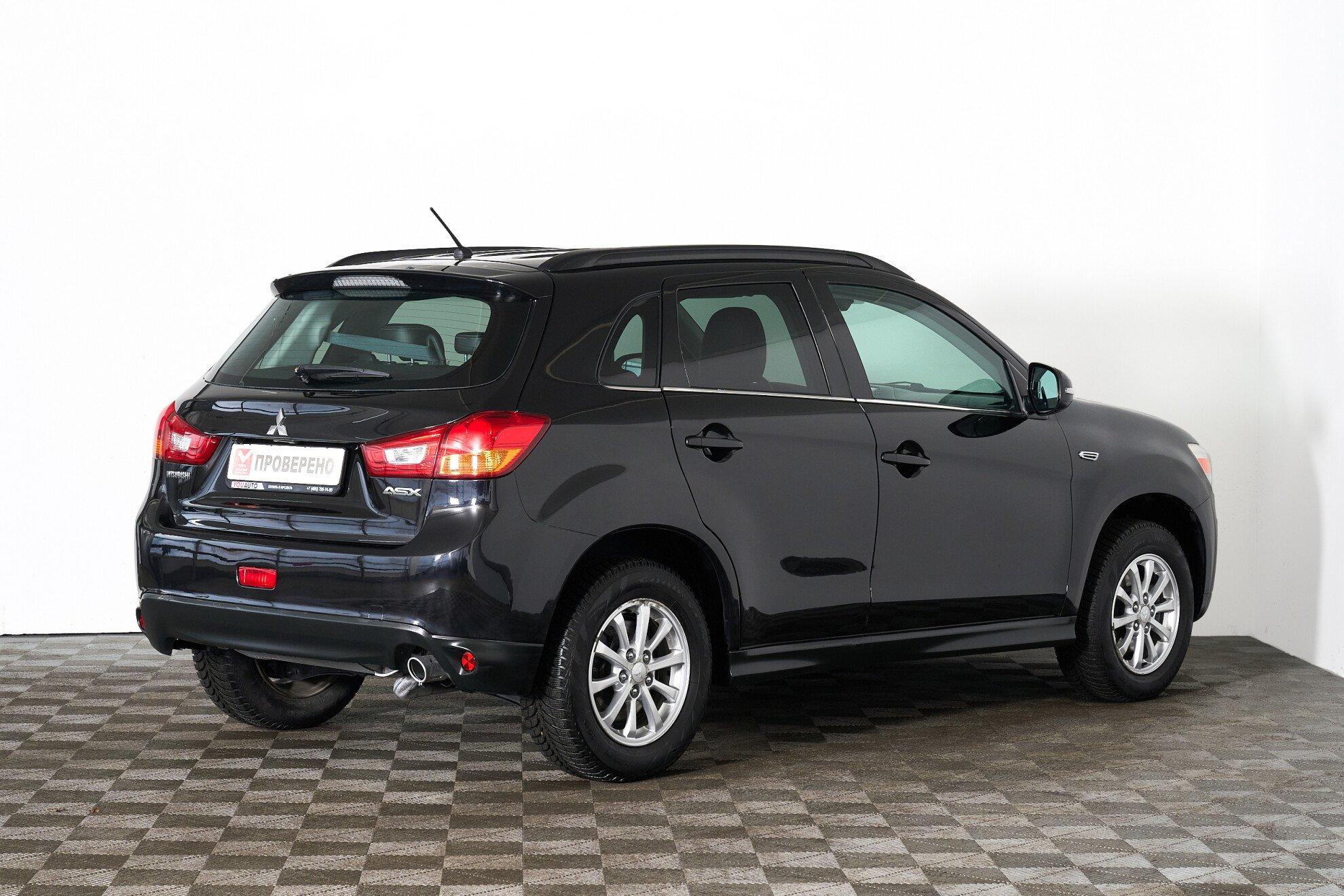 Mitsubishi ASX 2014, черный