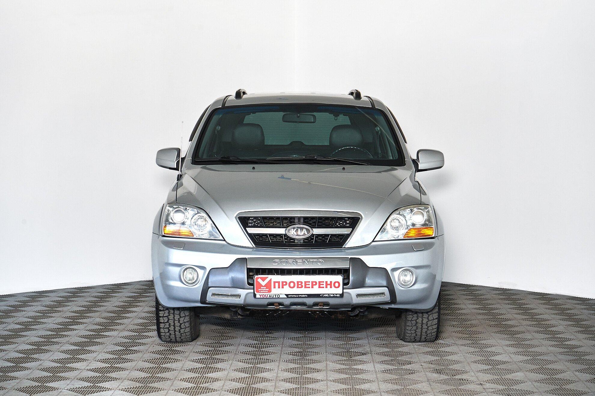 Kia Sorento 2008, серебряный