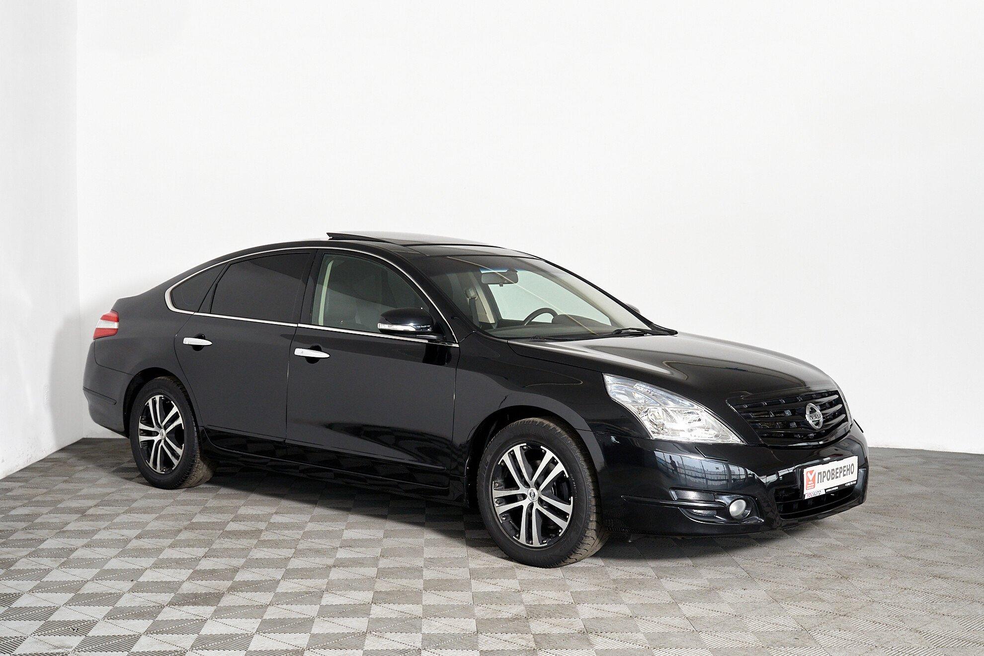 Nissan Teana 2010, черный