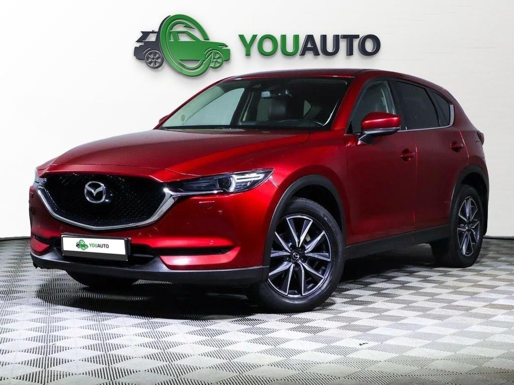 Mazda CX-5 2020, красный