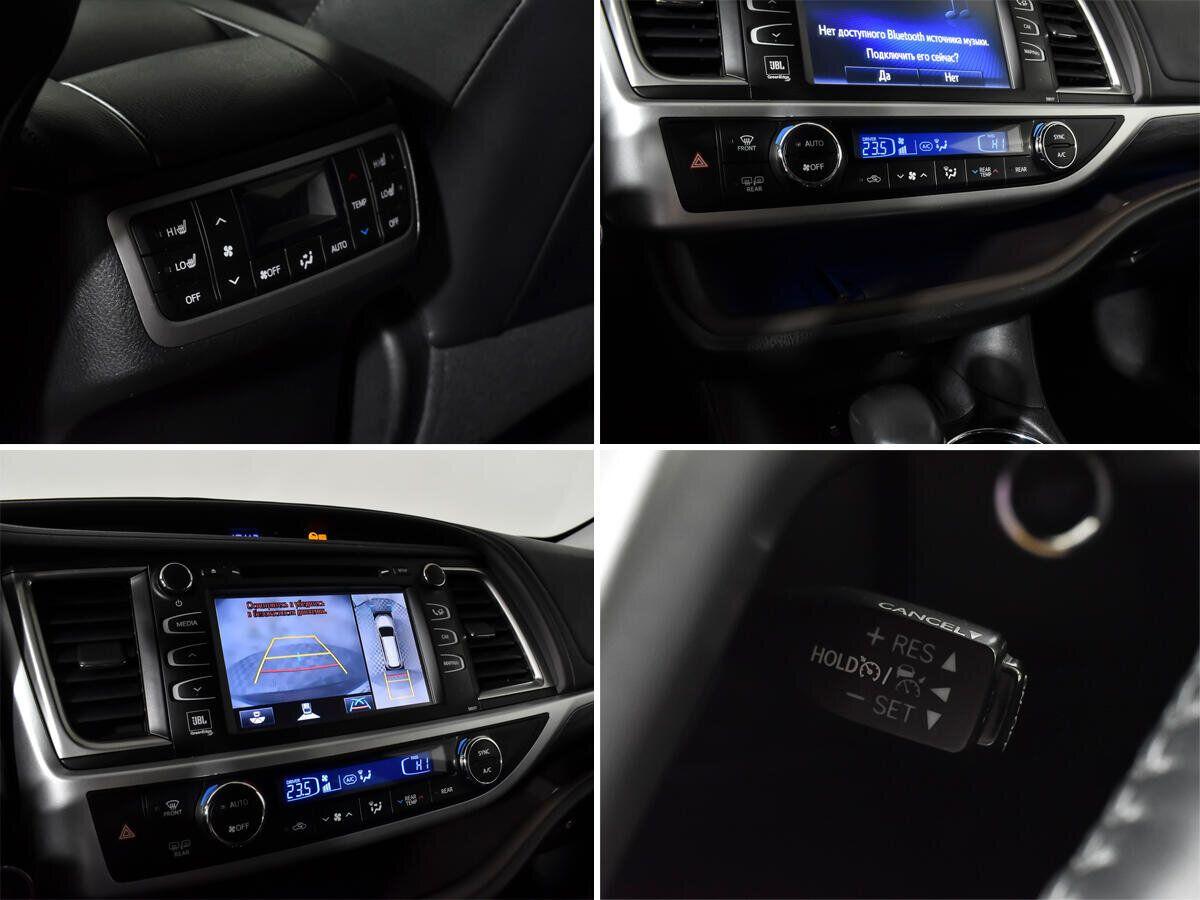 Toyota Highlander 2018, красный
