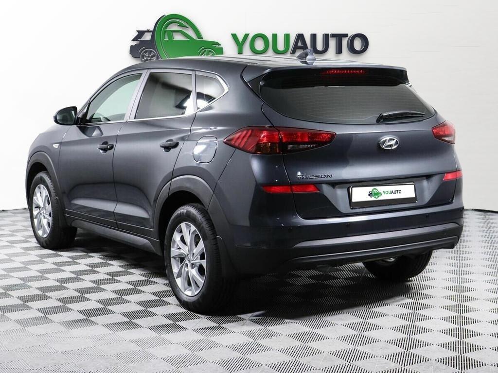 Hyundai Tucson 2019, серый