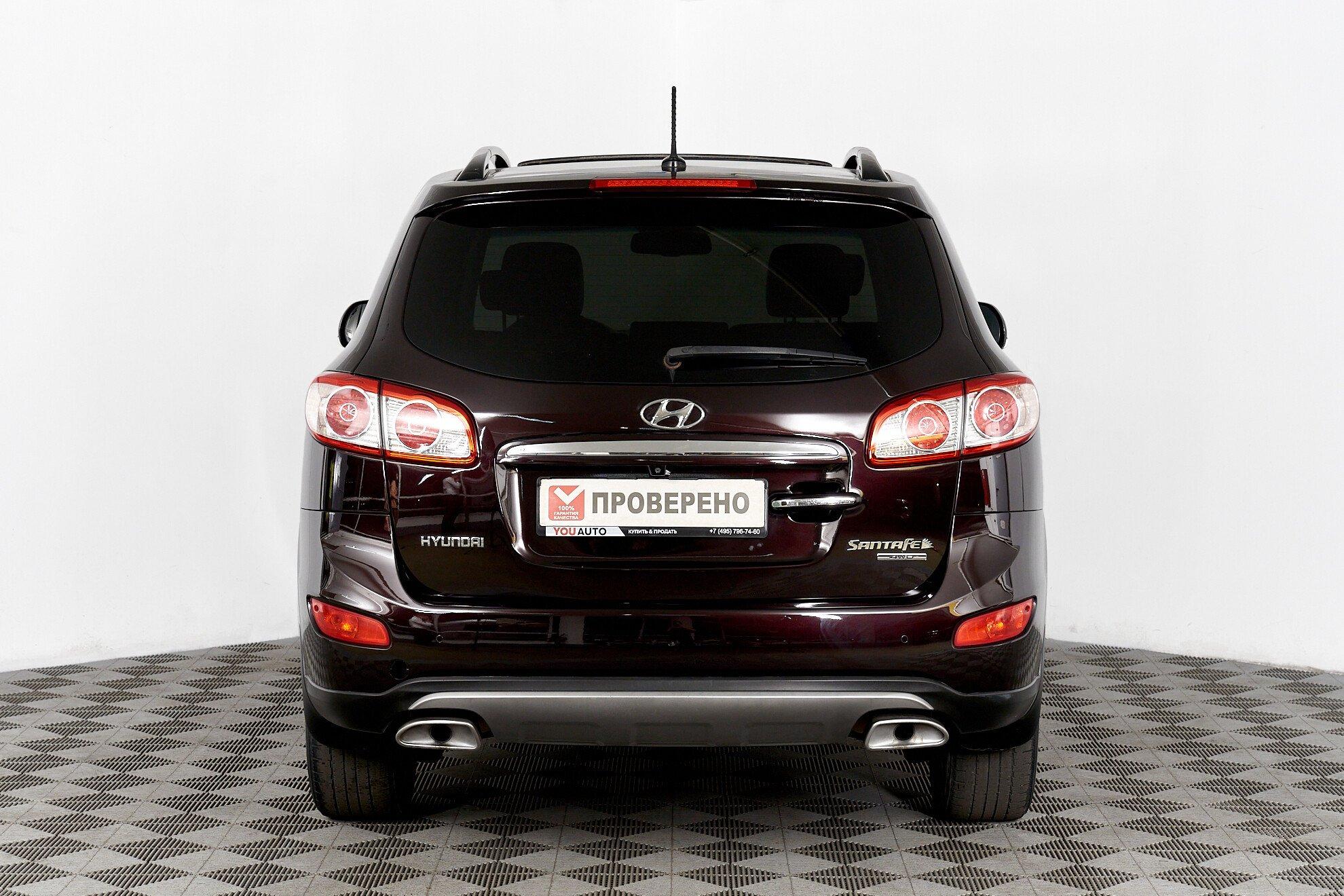 Hyundai Santa Fe 2012, фиолетовый