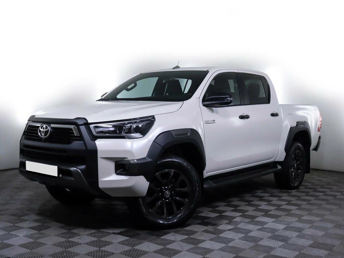 Toyota Hilux 2024, белый