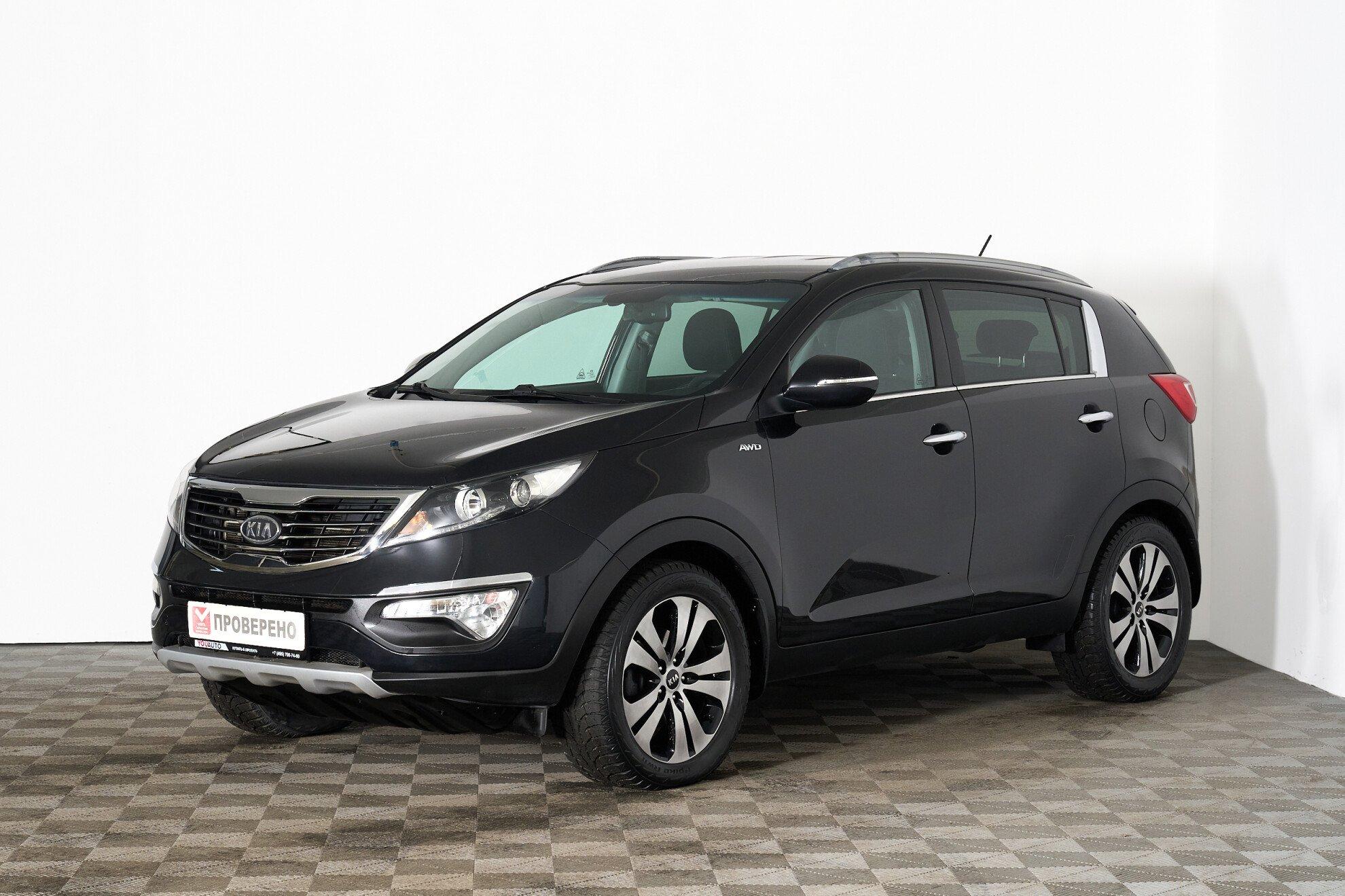 Kia Sportage 2012, черный