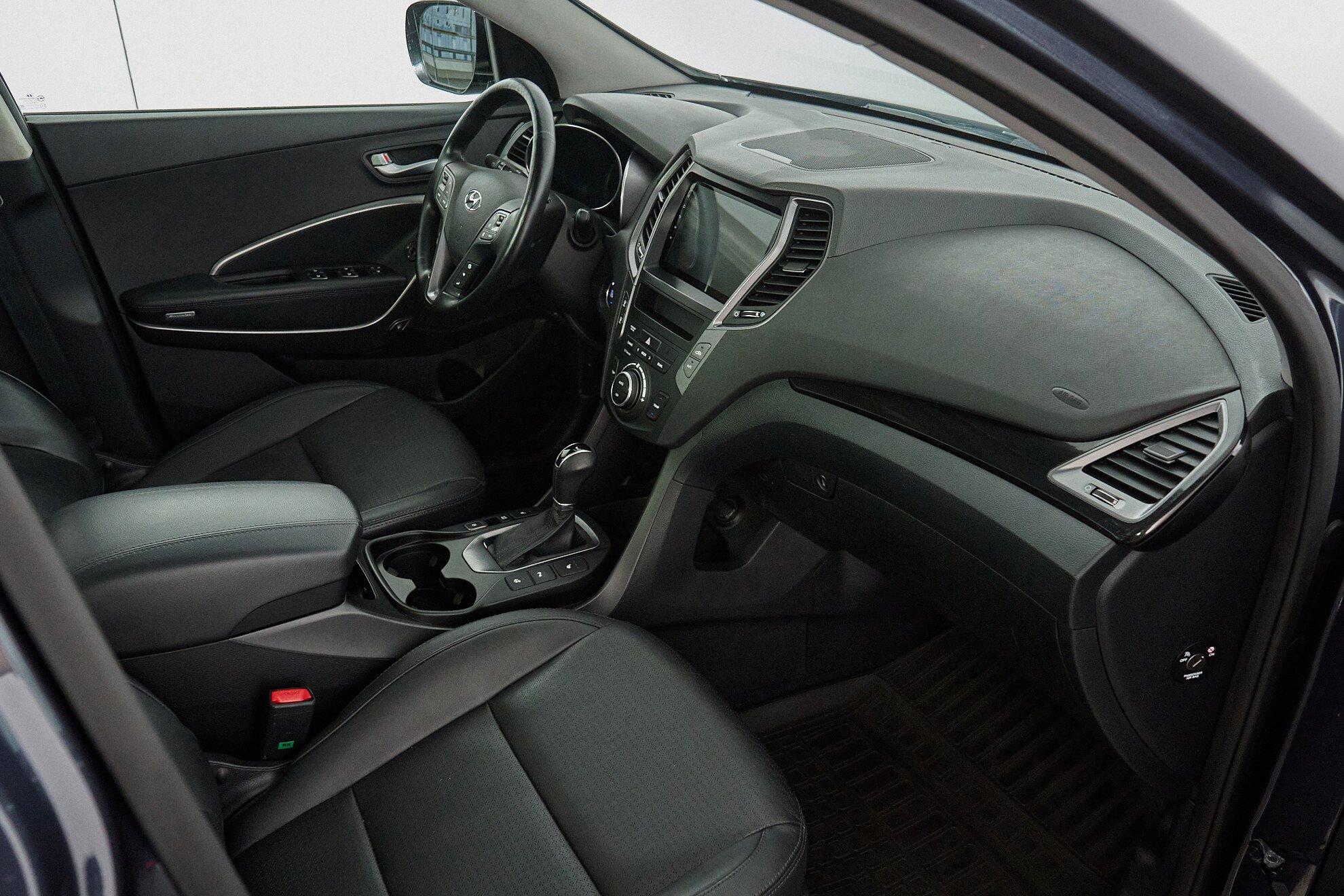 Hyundai Santa Fe 2014, синий