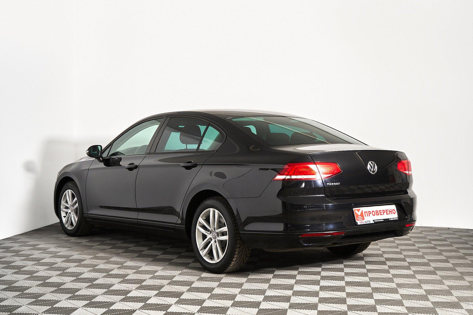 Volkswagen Passat 2019, черный