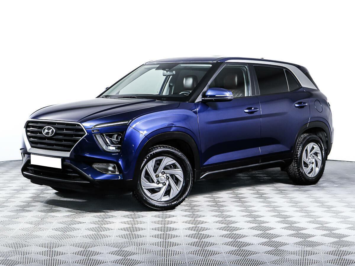 Hyundai Creta 2022, синий