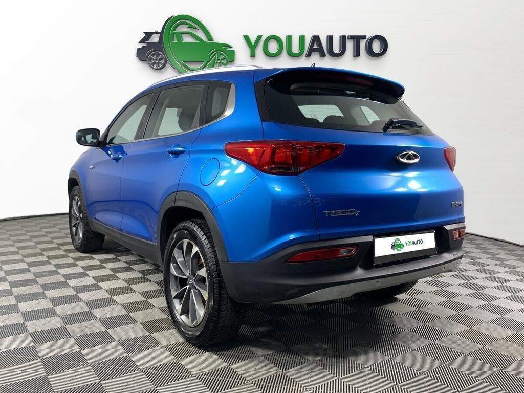 Chery Tiggo 7 2019, синий