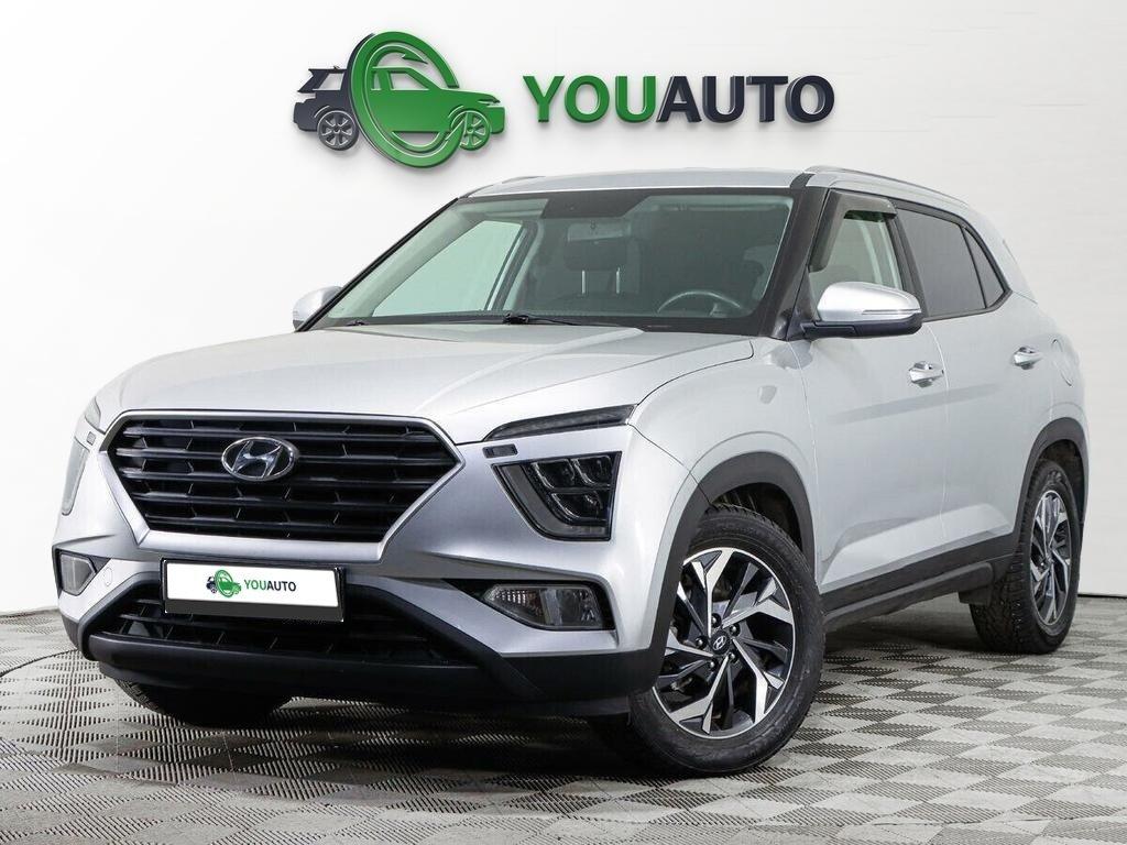 Hyundai Creta 2022, серебряный