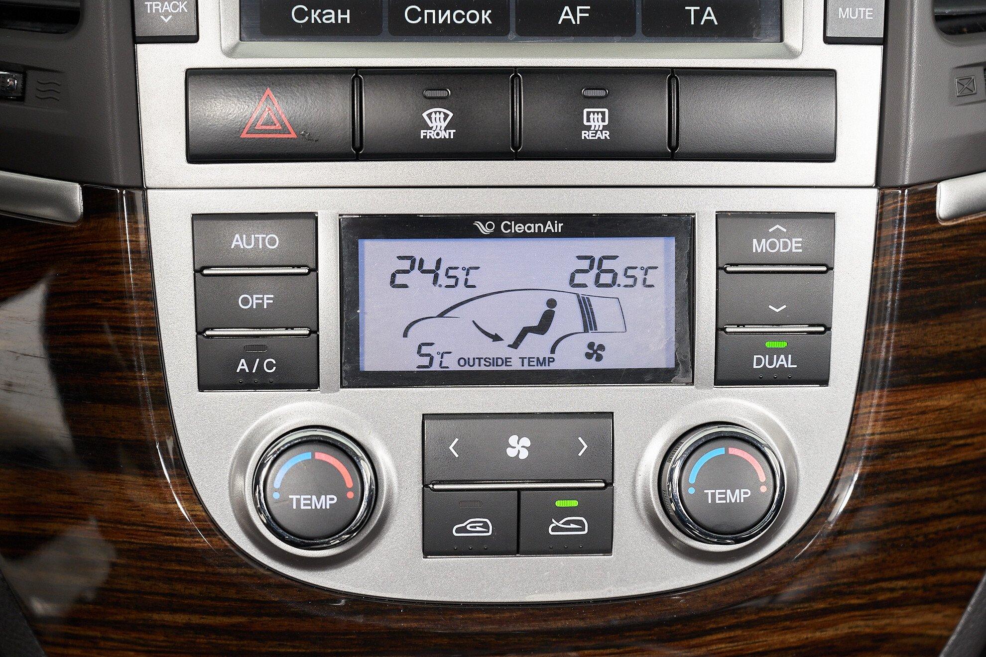 Hyundai Santa Fe 2011, серебряный