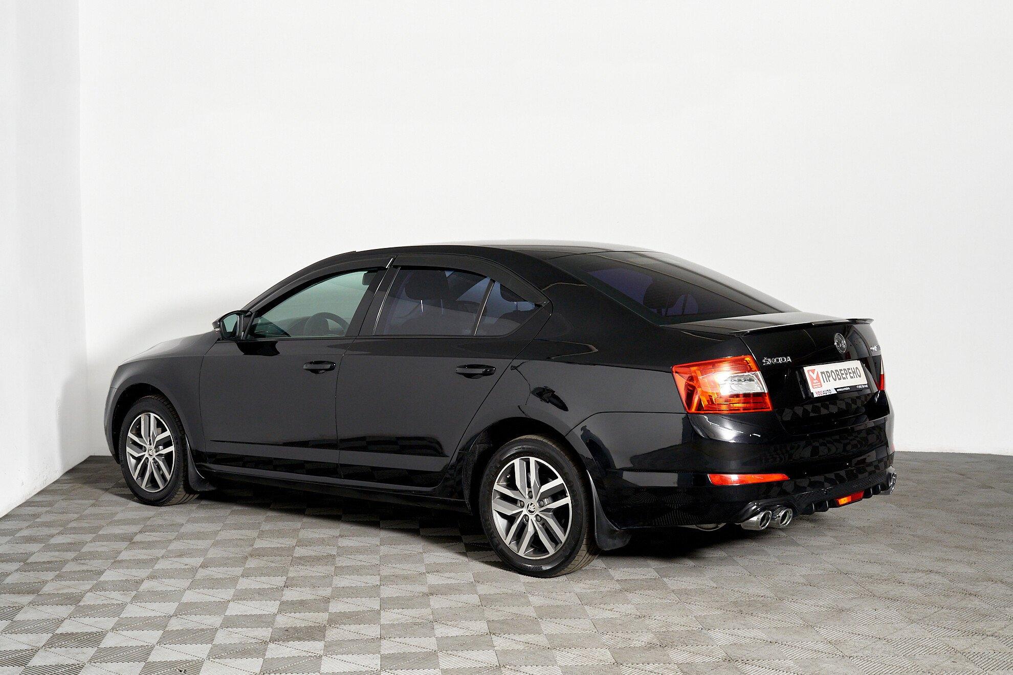 Skoda Octavia 2014, черный