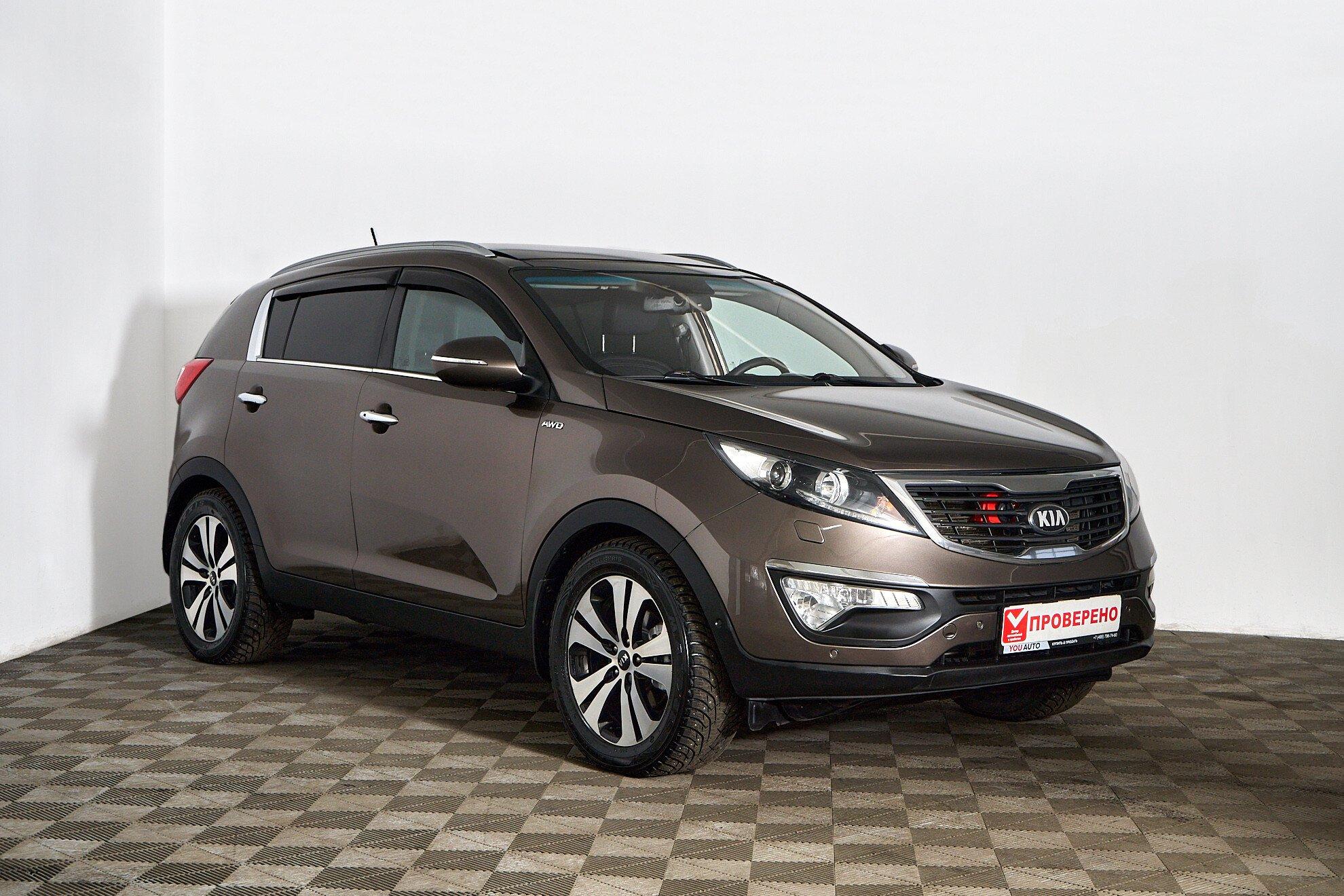 Kia Sportage 2014, коричневый