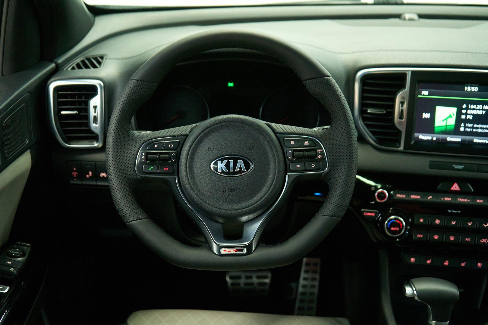 Kia Sportage 2017, белый