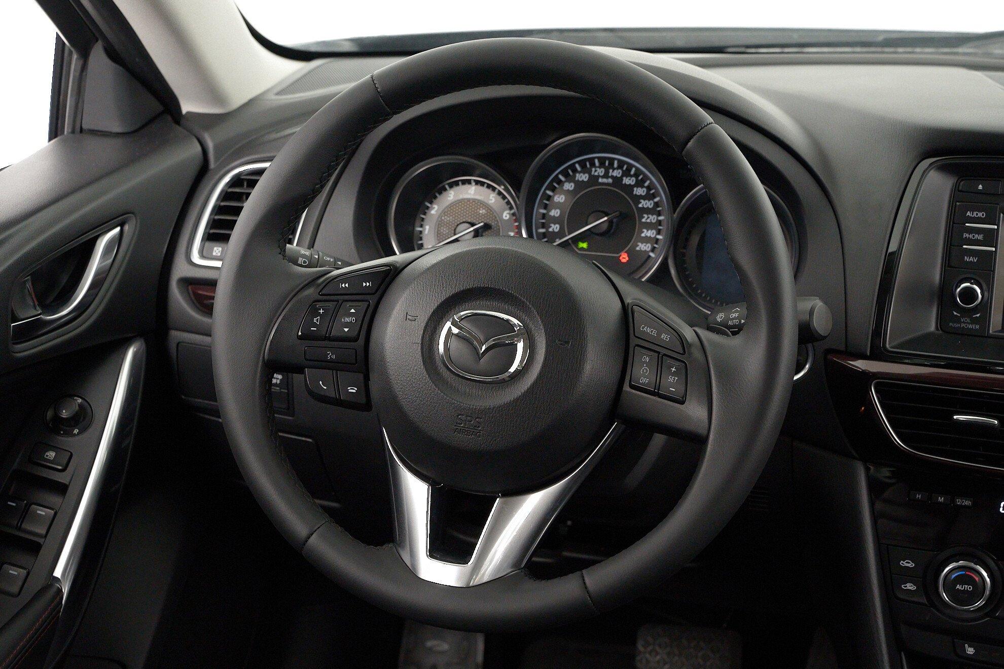 Mazda 6 2013, серебряный